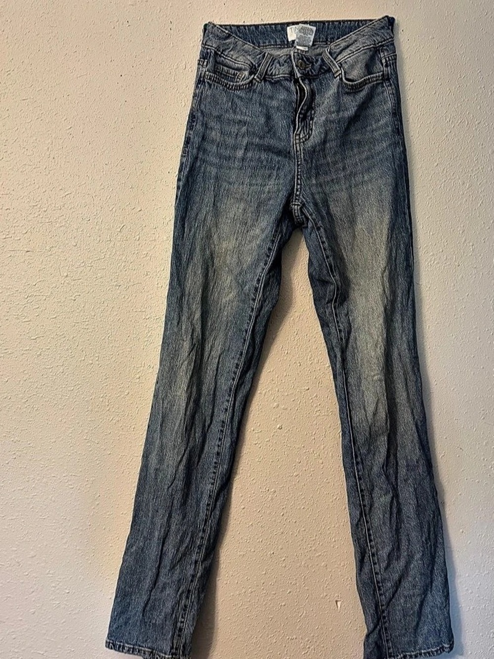 Time and Tru Straight Leg Jeans Blue Size 0